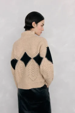 Pedro del Hierro Camisolas-Camisa Perkins Rhombus Fantasy Beige