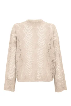 Slowlove Camisolas-Camisa Perkins vazada Tostado