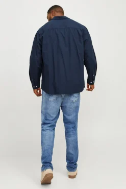 Jack & Jones PLUS Camisas-Camisa PLUS de regular fit azul