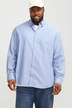 Jack & Jones PLUS Camisas-Camisa PLUS de regular fit azul