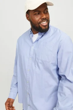 Jack & Jones PLUS Camisas-Camisa PLUS de regular fit azul