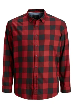 Jack & Jones PLUS Camisas-Camisa PLUS de regular fit vermelho