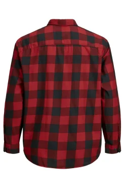 Jack & Jones PLUS Camisas-Camisa PLUS de regular fit vermelho