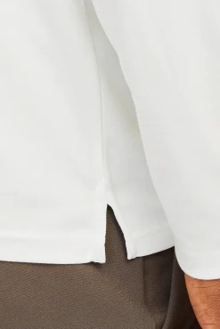 Jack & Jones Polos-Camisa polo clássica de manga comprida Branco