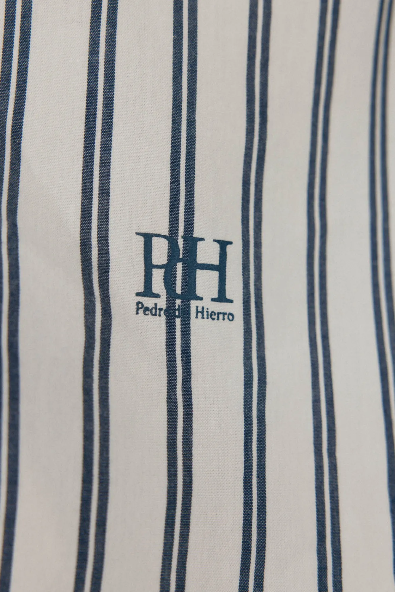 Pedro del Hierro Camisas-Camisa riscas Branco