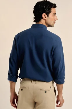 Valecuatro Camisas-Camisa Sahara Azul