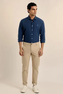 Valecuatro Camisas-Camisa Sahara Azul