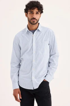 Dockers Camisas-Camisa slim fit Azul