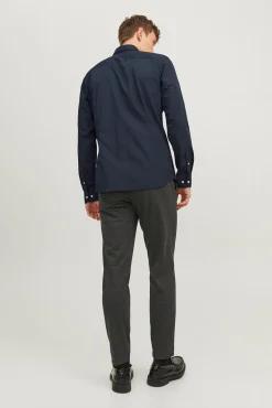 Jack & Jones Camisas-Camisa slim fit azul