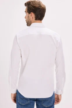 Jack & Jones Camisas-Camisa slim fit Branco