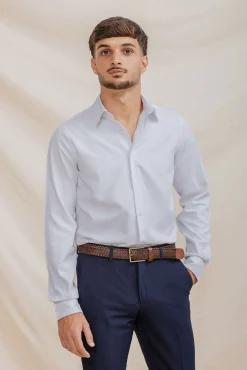 Celopman Camisas|Camisas Clássicas-Camisa social branco