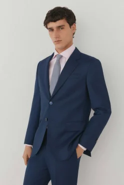 Pedro del Hierro Camisas|Camisas Clássicas-Camisa social lisa que não pode ser passada a ferro + resistente a manchas Rosa