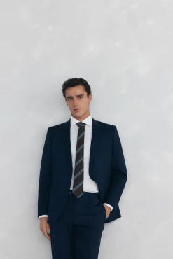 Pedro del Hierro Camisas|Camisas Clássicas-Camisa social lisa que não pode ser passada a ferro + resistente a manchas Branco