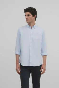 Silbon Camisas-Camisa sport oxford Azul