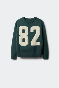 Springfield Kids Malhas-Camisa Varsity 82 para crianças verde