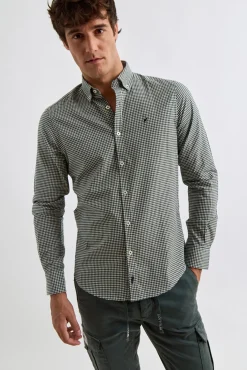 Williot Camisas-Camisa Vichy Verde