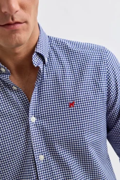 Williot Camisas-Camisa Vichy Azul