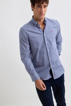 Williot Camisas-Camisa Vichy Azul