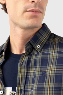 Williot Camisas-Camisa xadrez Azul