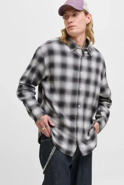 Jack & Jones Camisas-Camisa xadrez preto