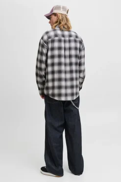 Jack & Jones Camisas-Camisa xadrez preto