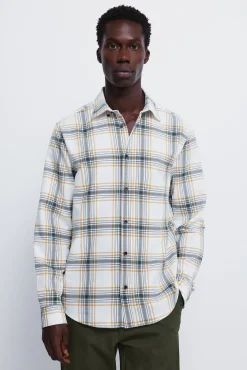 Springfield Camisas-Camisa xadrez branco