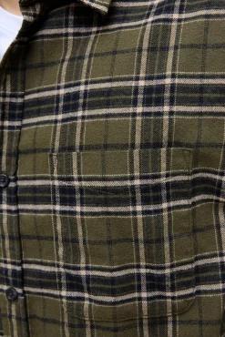 Jack & Jones PLUS Camisas-Camisa xadrez básica verde