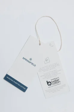 Springfield Camisas-Camisa xadrez de algodão verde