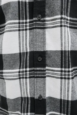 Jack & Jones Camisas-Camisa xadrez regular fit branco