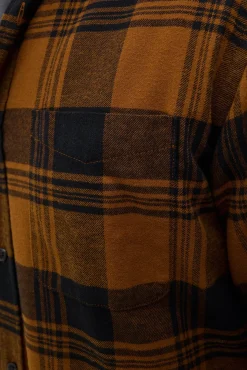 Jack & Jones Camisas-Camisa xadrez regular fit castanho