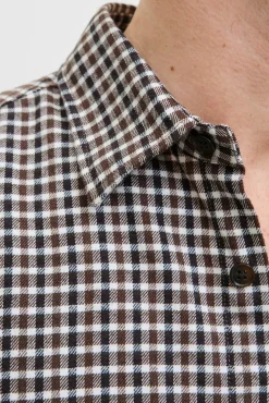 Jack & Jones Camisas-Camisa xadrez regular fit azul