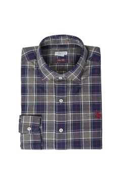 Us Polo Camisas-Camisa Xadrez Zed Multicolorido