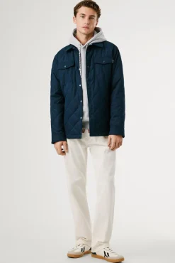 Pepe Jeans Camisas-Camiseta acolchoada azul