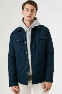 Pepe Jeans Camisas-Camiseta acolchoada azul