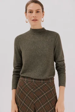 Cortefiel T-Shirts-Camiseta básica com gola perkins Verde