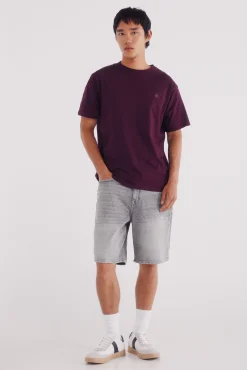 Springfield T-Shirts-Camiseta básica com gola redonda estampado