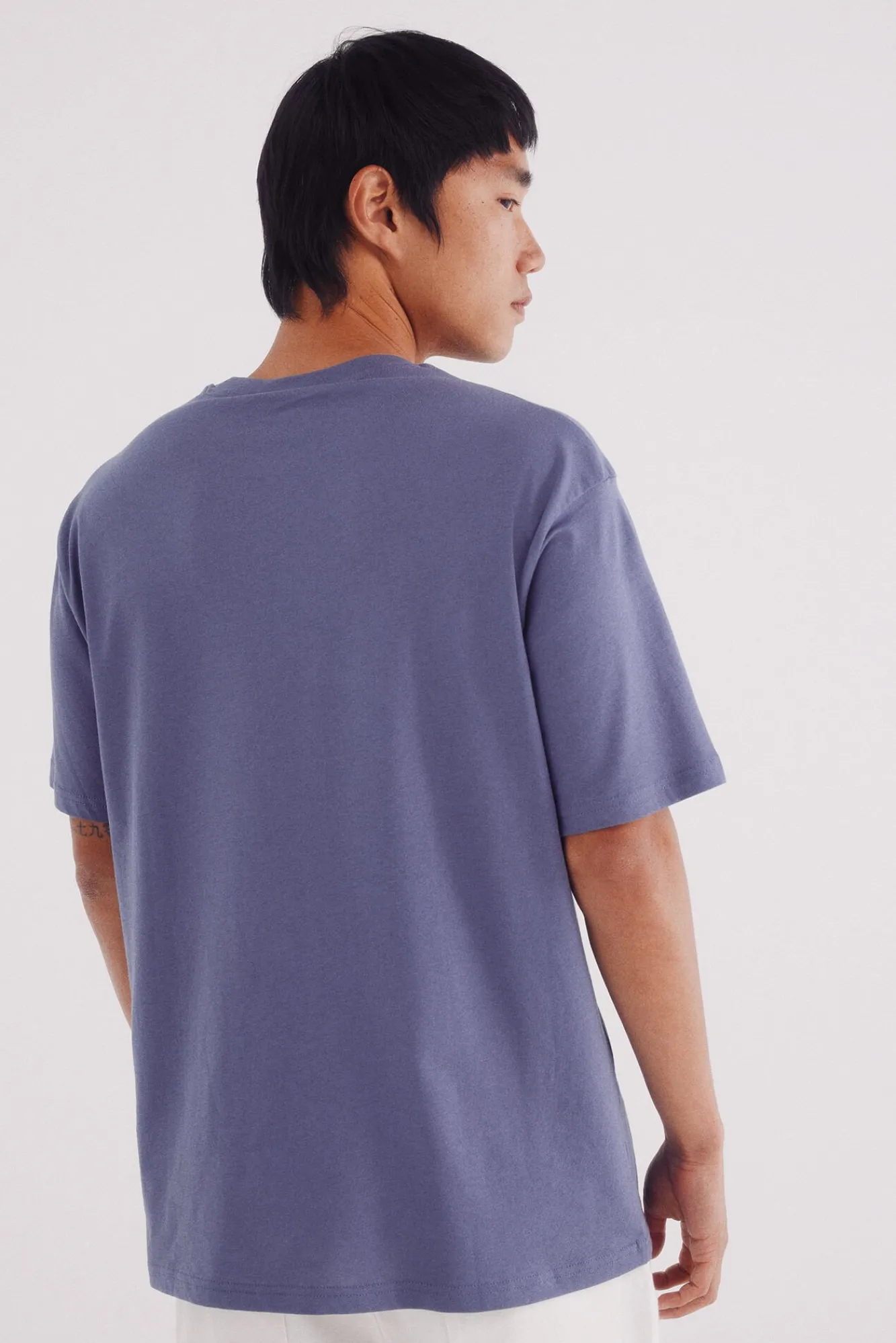 Springfield T-Shirts-Camiseta básica com gola redonda rosa