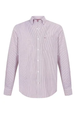 Pedro del Hierro Camisas-Camiseta casual Bordeaux