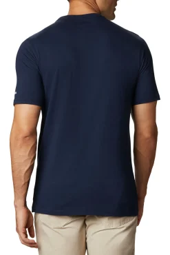Columbia T-Shirts-Camiseta Basic logo™ para homem Azul