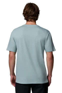 Columbia T-Shirts-Camiseta Basic logo™ para homem Azul