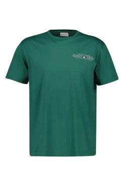 Gant T-Shirts-Camiseta com estampado gráfica Verde