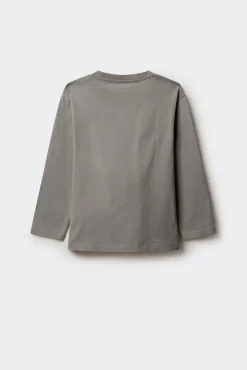 Springfield Kids T-Shirts-Camiseta de manga comprida Lilo & Stitch para meninos cinzento