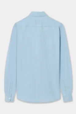 Silbon Camisas-Camiseta denim esportiva Azul