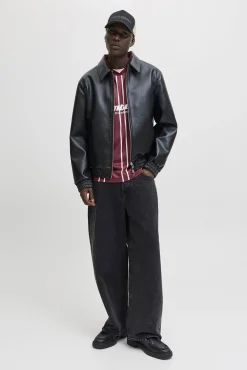 Jack & Jones T-Shirts-Camiseta estilo esportivo rosa