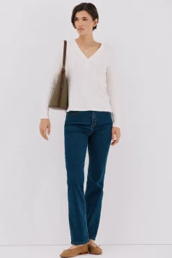 Cortefiel T-Shirts-Camiseta estruturada Baker's Branco