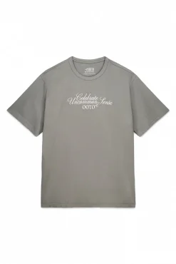 OOTO T-Shirts-Camiseta gráfica lavada Verde