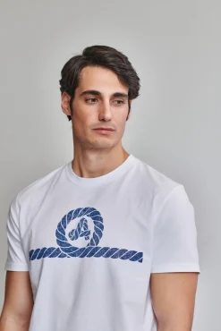 Amarras T-Shirts-Camiseta Leeward Branco