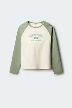 Springfield Kids T-Shirts-Camiseta manga comprida branco