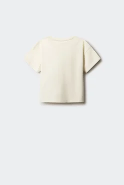 Springfield Kids T-Shirts-Camiseta manga curta de estrela branco