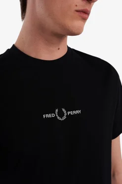 Fred Perry T-Shirts-Camiseta manga curta Preto